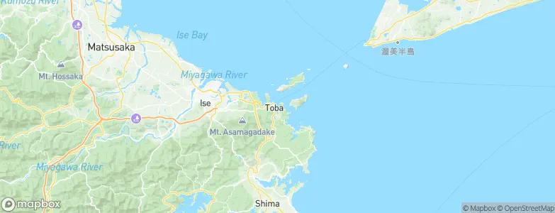 Toba, Japan Map
