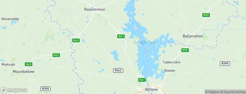 Toberdan, Ireland Map