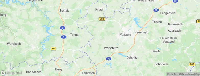 Tobertitz, Germany Map