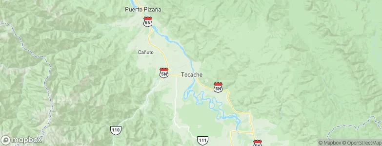 Tocache, Peru Map