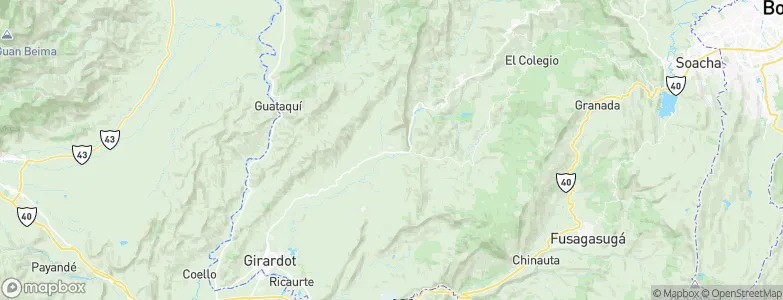Tocaima, Colombia Map