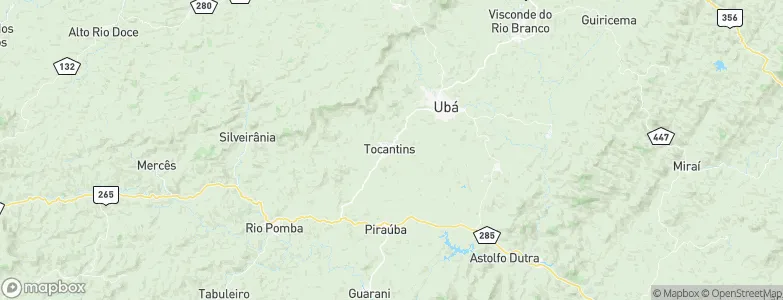 Tocantins, Brazil Map