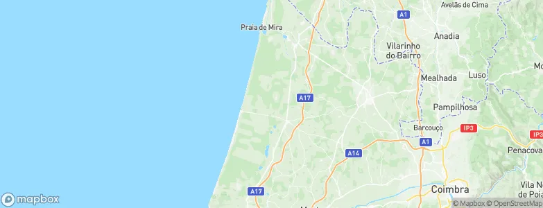 Tocha, Portugal Map