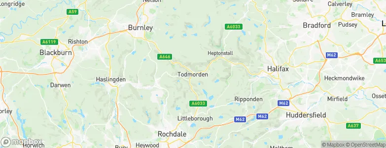 Todmorden, United Kingdom Map