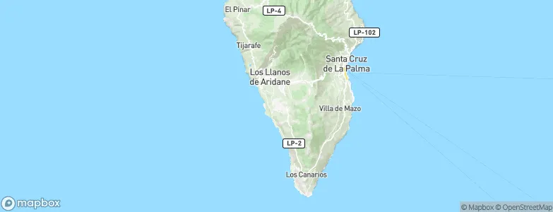 Todoque, Spain Map