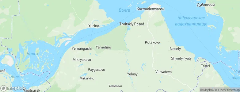 Todymvazh, Russia Map