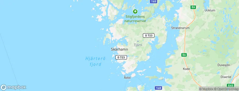 Toftenäs, Sweden Map