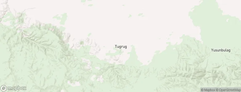 Tögrög, Mongolia Map