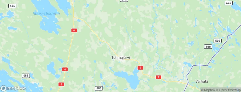 Tohmajärvi, Finland Map