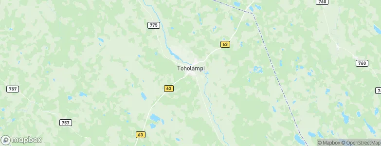 Toholampi, Finland Map