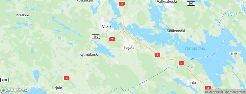 Toijala, Finland Map