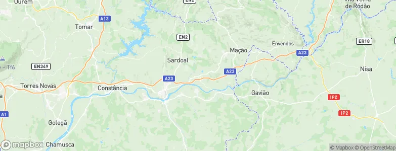 Tojal, Portugal Map