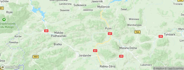 Tokarnia, Poland Map