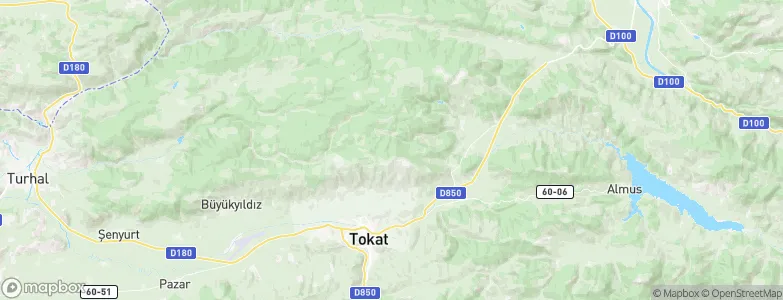 Tokat, Turkey Map