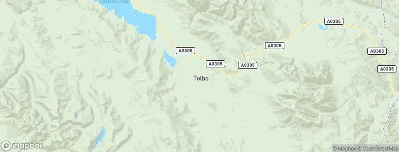 Tolbo, Mongolia Map