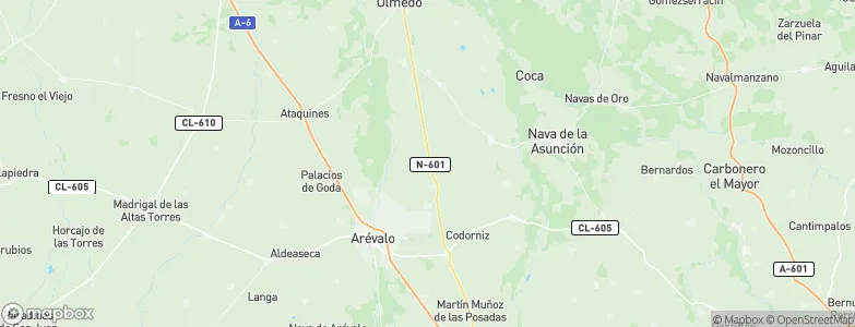 Tolocirio, Spain Map