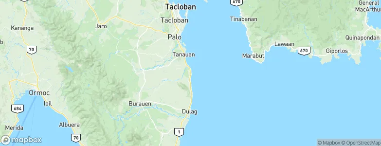 Tolosa, Philippines Map