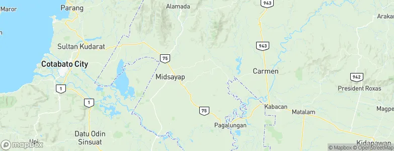 Tomado, Philippines Map