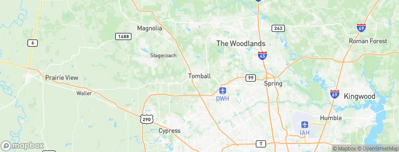 Tomball, United States Map