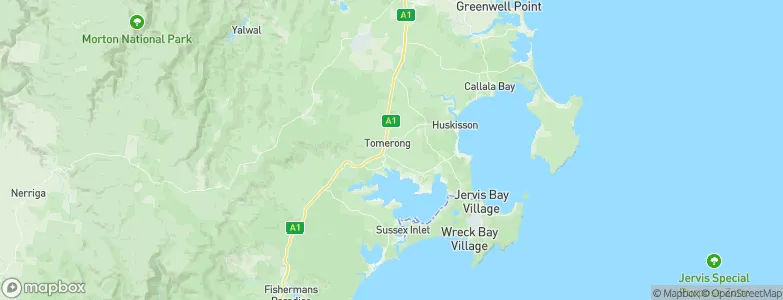 Tomerong, Australia Map