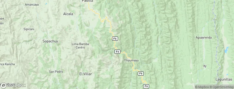 Tomina, Bolivia Map