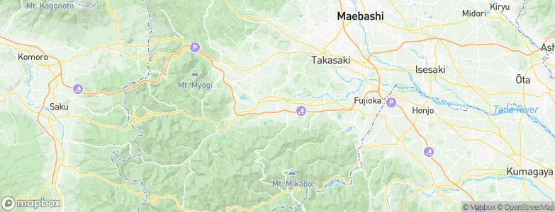 Tomioka, Japan Map