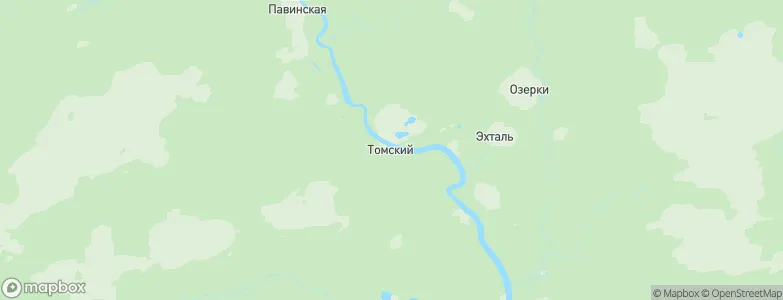 Tomskaya, Russia Map