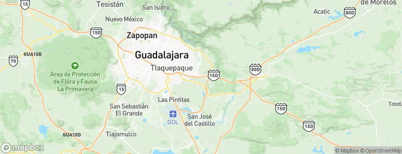 Tonalá, Mexico Map