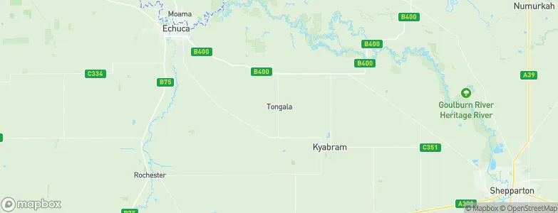 Tongala, Australia Map