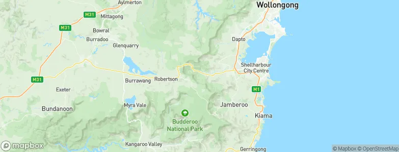 Tongarra, Australia Map