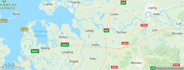 Tongshanxiang, China Map