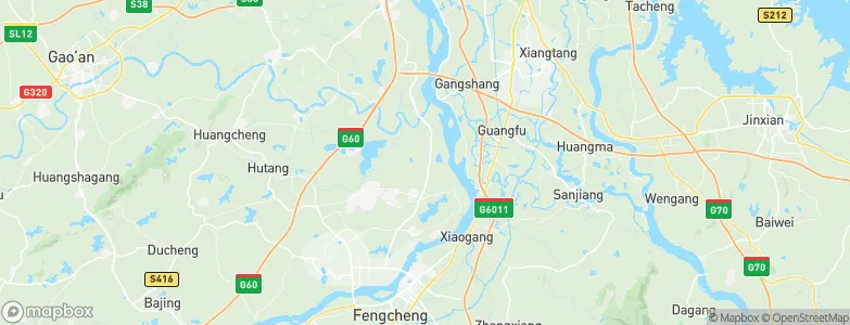 Tongtianxiang, China Map