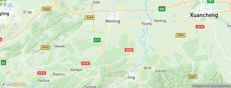 Tongtuan, China Map