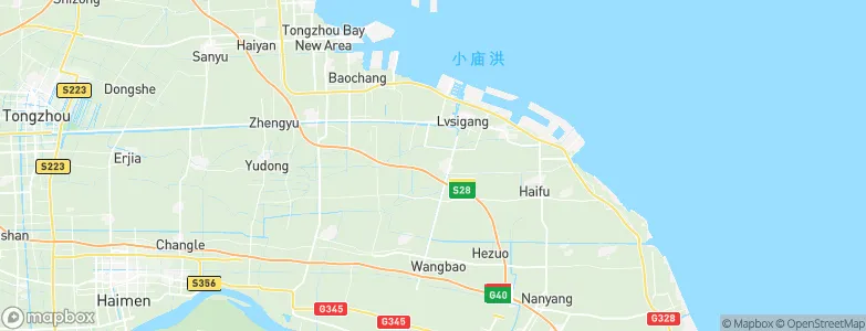 Tongxing, China Map