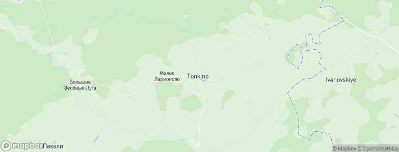 Tonkino, Russia Map