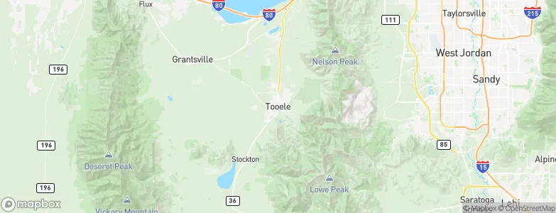 Tooele, United States Map