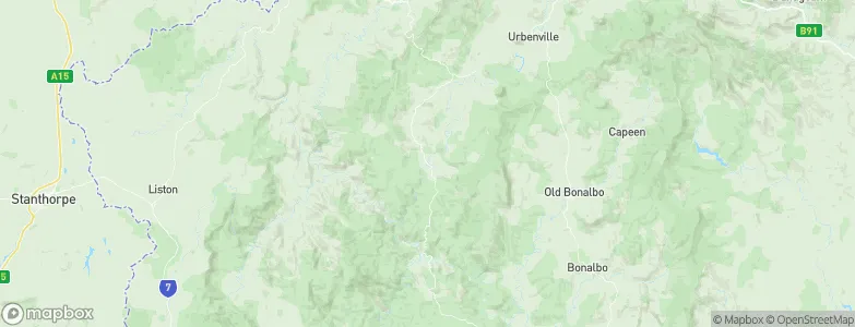 Tooloom, Australia Map