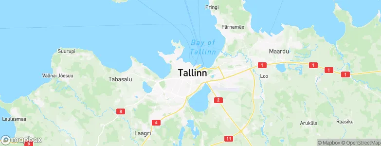 Toompea, Estonia Map