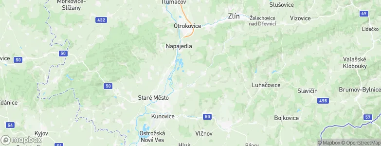 Topolná, Czechia Map