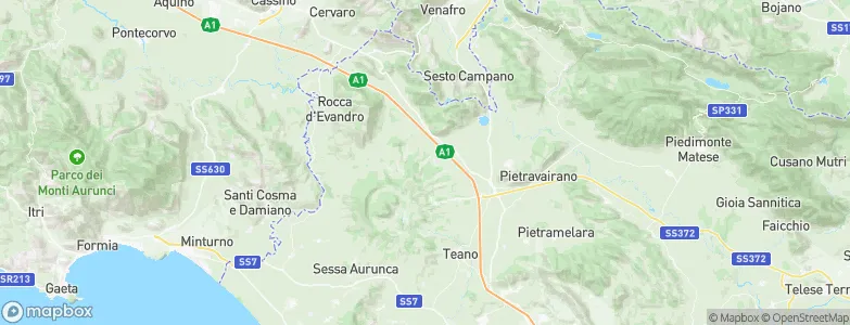 Tora, Italy Map
