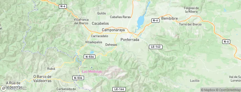 Toral de Merayo, Spain Map