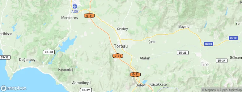 Torbalı, Turkey Map