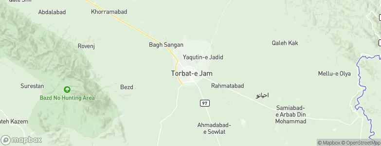 Torbat-e Jām, Iran Map