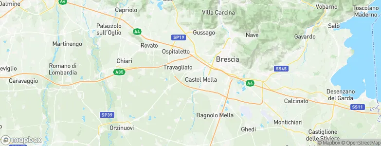 Torbole Casaglia, Italy Map