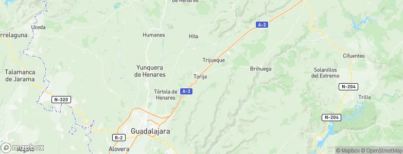 Torija, Spain Map