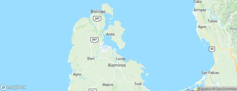 Toritori, Philippines Map