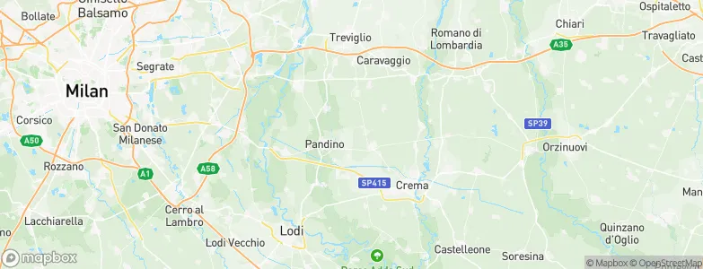 Torlino Vimercati, Italy Map