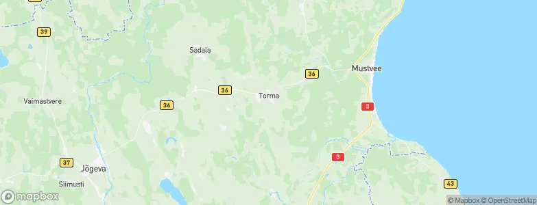 Torma, Estonia Map