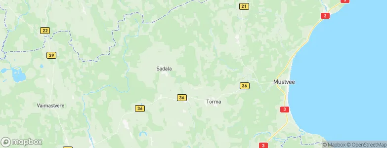 Torma vald, Estonia Map