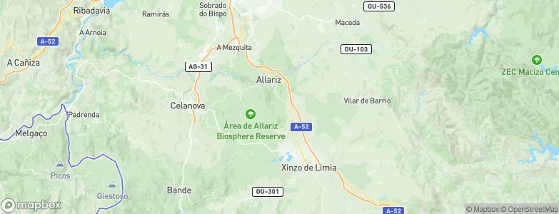 Torneiros, Spain Map